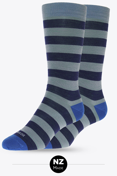 Mens Merino Stripe 2 Pack